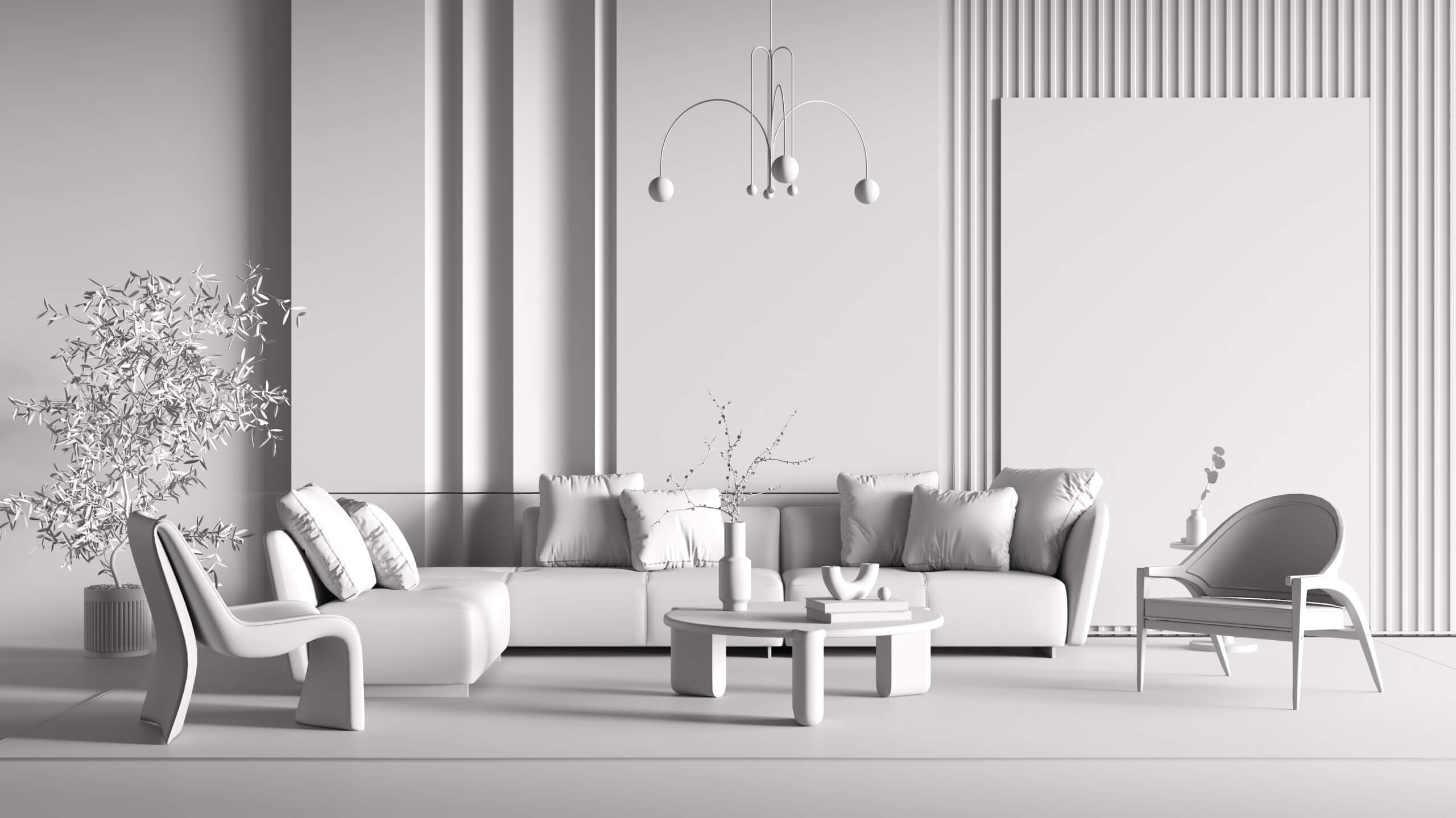 3d furniture rendering