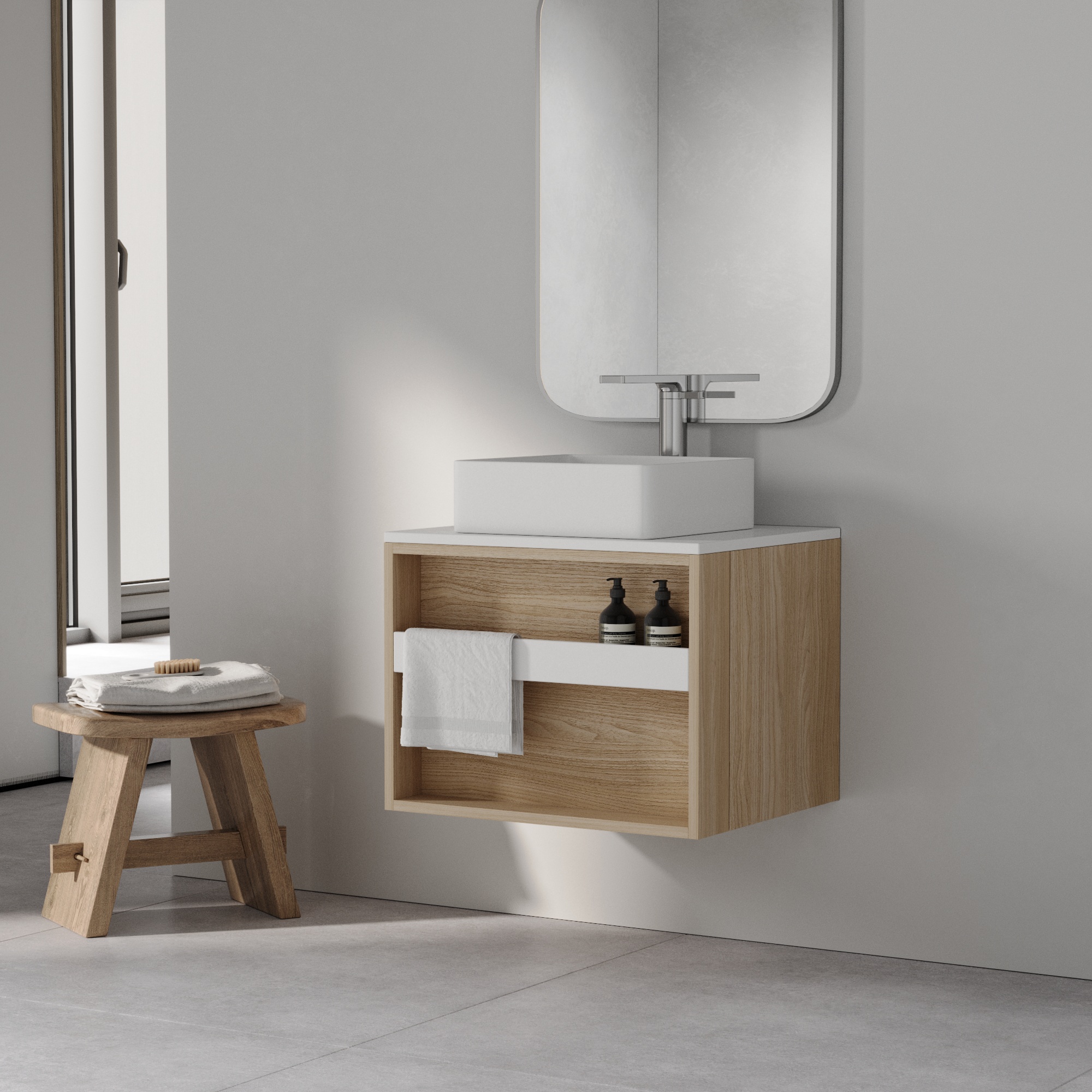 bathroom furniture rendering