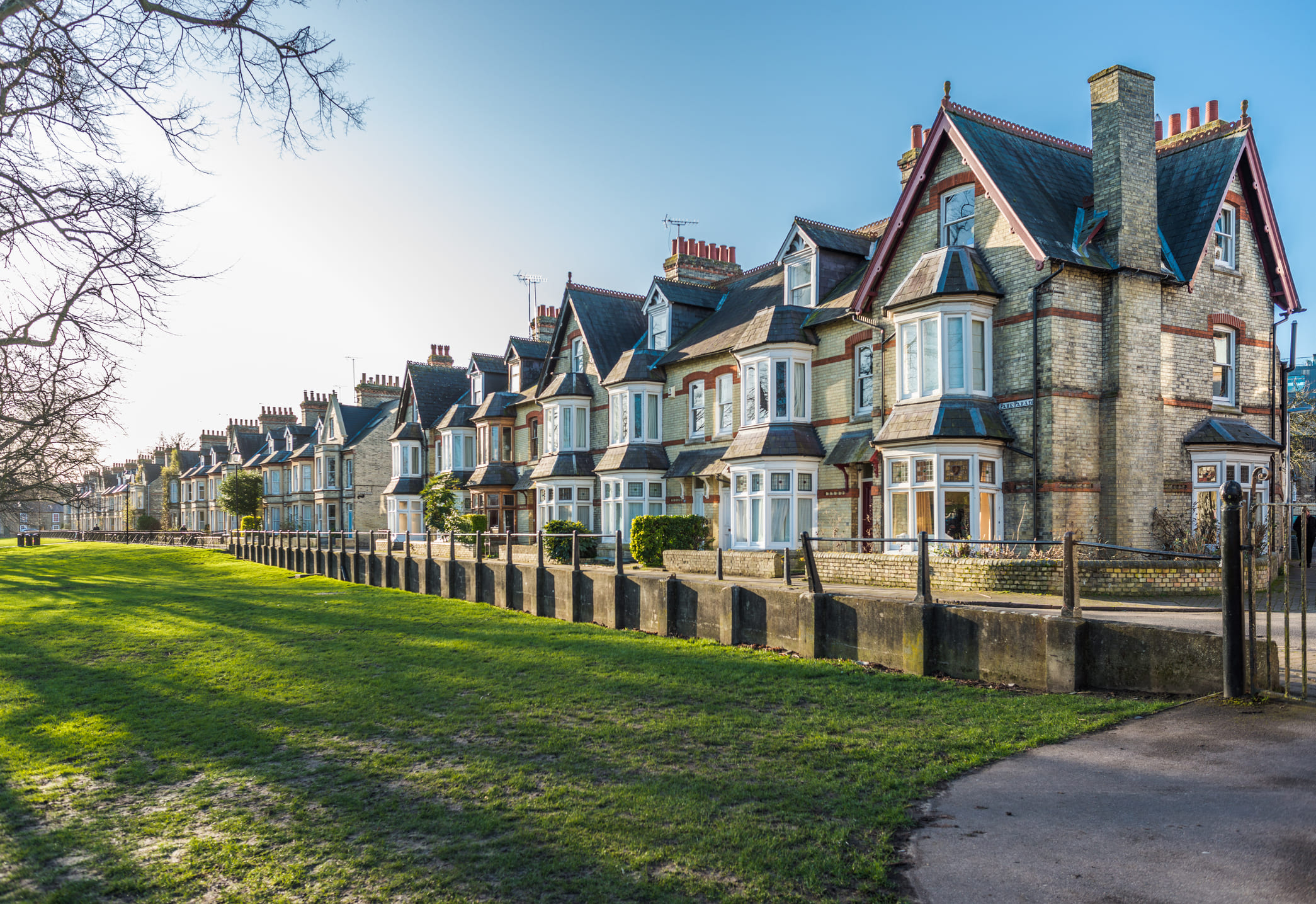 Victorian-style houses